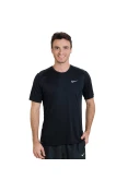 CAMISETA NIKE DRI-FIT MILER SS MASCULINA - Preto CAMISETA NIKE DRI-FIT MILER SS MASCULINA - Preto