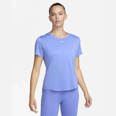 CAMISETA NIKE DRI-FIT ONE FEMININA - Azul CAMISETA NIKE DRI-FIT ONE FEMININA - Azul