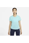 CAMISETA NIKE DRI-FIT ONE FEMININA - Azul celeste CAMISETA NIKE DRI-FIT ONE FEMININA - Azul celeste