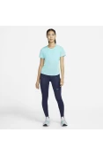 CAMISETA NIKE DRI-FIT ONE FEMININA - Azul celeste CAMISETA NIKE DRI-FIT ONE FEMININA - Azul celeste