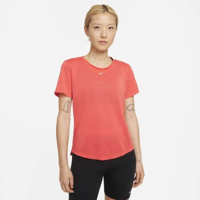 CAMISETA NIKE DRI-FIT ONE FEMININA - Laranja CAMISETA NIKE DRI-FIT ONE FEMININA - Laranja