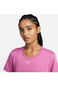 CAMISETA NIKE DRI-FIT ONE FEMININA - Pink/branco CAMISETA NIKE DRI-FIT ONE FEMININA - Pink/branco