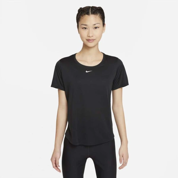 CAMISETA NIKE DRI-FIT ONE FEMININA - Preto CAMISETA NIKE DRI-FIT ONE FEMININA - Preto
