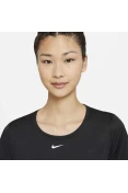 CAMISETA NIKE DRI-FIT ONE FEMININA - Preto CAMISETA NIKE DRI-FIT ONE FEMININA - Preto