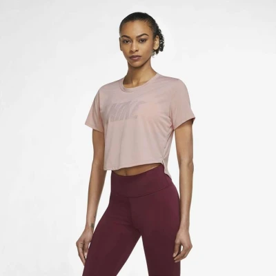 CAMISETA NIKE DRI-FIT ONE FEMININA - Rosa CAMISETA NIKE DRI-FIT ONE FEMININA - Rosa