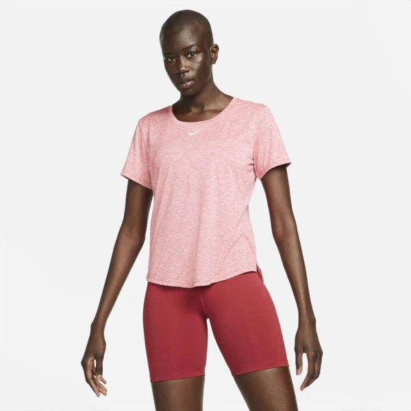 CAMISETA NIKE DRI-FIT ONE FEMININA - Rosa CAMISETA NIKE DRI-FIT ONE FEMININA - Rosa