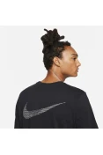 CAMISETA NIKE DRI-FIT RUN DIVISION MASCULINA - Preto