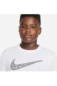 CAMISETA NIKE DRI-FIT TROPHY INFANTIL - Branco