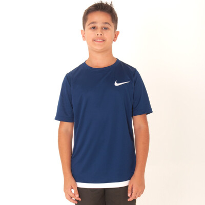 CAMISETA NIKE DRI-FIT TROPHY INFANTIL - Marinho