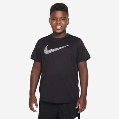 CAMISETA NIKE DRI-FIT TROPHY INFANTIL - Preto