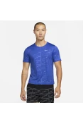 CAMISETA NIKE DRI-FIT UV RUN DIVISION MILER MASCULINO - Azul