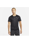 CAMISETA NIKE DRI-FIT UV RUN DIVISION MILER MASCULINO - Preto