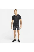 CAMISETA NIKE DRI-FIT UV RUN DIVISION MILER MASCULINO - Preto