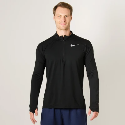 CAMISETA NIKE DRY ELEMENT MANGA LONGA MASCULINA - Preto
