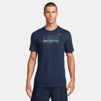 CAMISETA NIKE DRY-FIT MASCULINA - Marinho CAMISETA NIKE DRY-FIT MASCULINA - Marinho