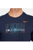 CAMISETA NIKE DRY-FIT MASCULINA - Marinho CAMISETA NIKE DRY-FIT MASCULINA - Marinho