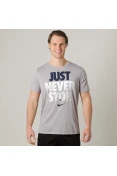 CAMISETA NIKE DRY JUST NEVER MASCULINA - Cinza CAMISETA NIKE DRY JUST NEVER MASCULINA - Cinza