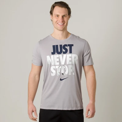CAMISETA NIKE DRY JUST NEVER MASCULINA - Cinza CAMISETA NIKE DRY JUST NEVER MASCULINA - Cinza