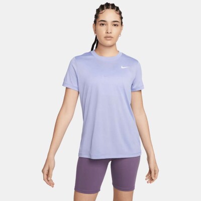 CAMISETA NIKE DRY LEGEND FEMININA - Lilas/prata CAMISETA NIKE DRY LEGEND FEMININA - Lilas/prata