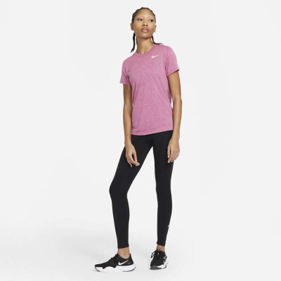 CAMISETA NIKE DRY LEGEND FEMININA - Rosa/branco CAMISETA NIKE DRY LEGEND FEMININA - Rosa/branco