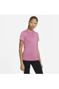 CAMISETA NIKE DRY LEGEND FEMININA - Rosa/branco CAMISETA NIKE DRY LEGEND FEMININA - Rosa/branco