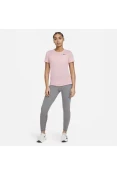CAMISETA NIKE DRY LEGEND FEMININA - Rosa/preto CAMISETA NIKE DRY LEGEND FEMININA - Rosa/preto