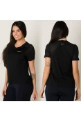 CAMISETA NIKE DRY MILER FEMININA - Preto