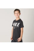 CAMISETA NIKE DRY MILER INFANTIL - Preto