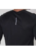 CAMISETA NIKE DRY MILER RUNNING TOP MANGA LONGA MASCULINA - Preto