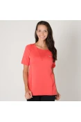 CAMISETA NIKE DRY RUNNING TOP FEMININA - Laranja