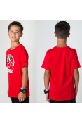 CAMISETA NIKE DRY SOCCER INFANTIL - Vermelho