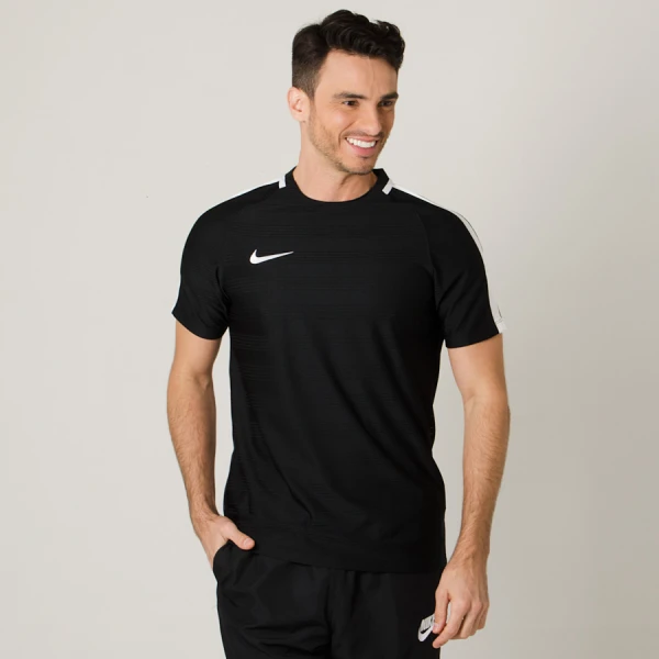 CAMISETA NIKE DRY SQUAD TOP DN MASCULINA - Preto/branco