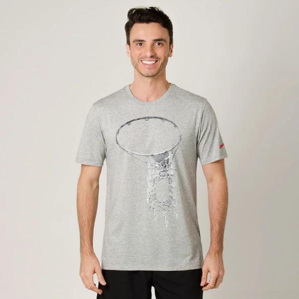CAMISETA NIKE DRY TEE OLD GLORY MASCULINA - Cinza CAMISETA NIKE DRY TEE OLD GLORY MASCULINA - Cinza