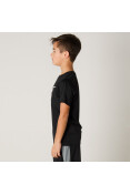 CAMISETA NIKE DRY TEE SS SWOOSH INFANTIL - Preto/branco
