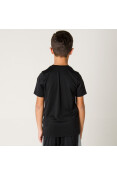 CAMISETA NIKE DRY TEE SS SWOOSH INFANTIL - Preto/branco