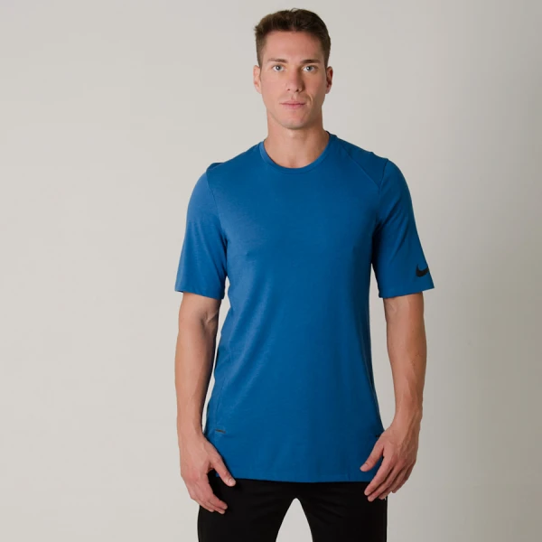 CAMISETA NIKE ELITE BASKETBALL TOP MASCULINA - Azul CAMISETA NIKE ELITE BASKETBALL TOP MASCULINA - Azul