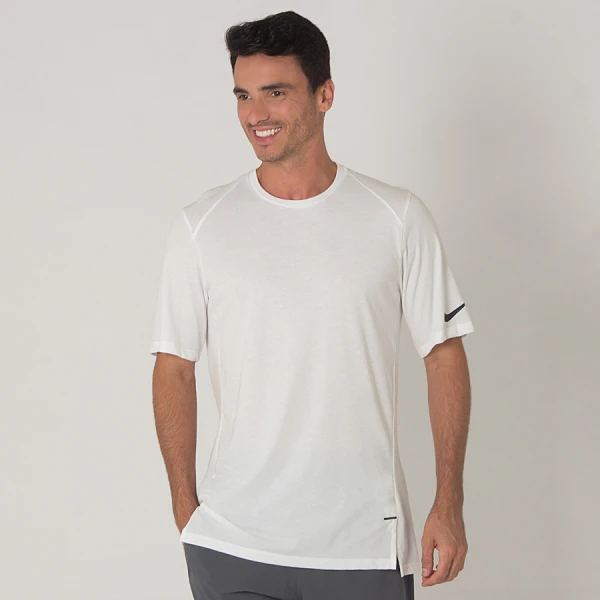 CAMISETA NIKE ELITE BASKETBALL TOP MASCULINA - Branco CAMISETA NIKE ELITE BASKETBALL TOP MASCULINA - Branco