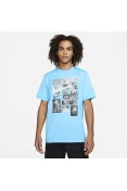 CAMISETA NIKE ESTAMPA DE BASQUETE MASCULINA - Azul CAMISETA NIKE ESTAMPA DE BASQUETE MASCULINA - Azul