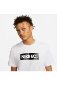 CAMISETA NIKE FC TEE 2 MASCULINA - Branco