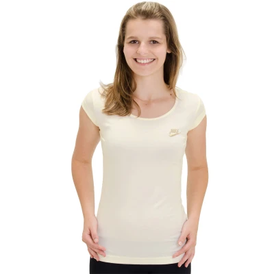 CAMISETA NIKE FEMININA - Bege