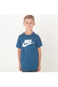 CAMISETA NIKE FUTURA ICON INFANTIL - Azul