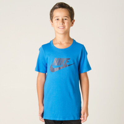 CAMISETA NIKE FUTURA ICON INFANTIL - Azul