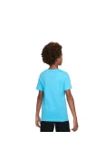 CAMISETA NIKE FUTURA ICON INFANTIL - Azul/amarelo