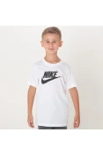 CAMISETA NIKE FUTURA ICON INFANTIL - Branco