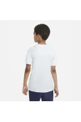 CAMISETA NIKE FUTURA ICON INFANTIL - Branco/vermelho