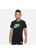 CAMISETA NIKE FUTURA ICON INFANTIL - Preto