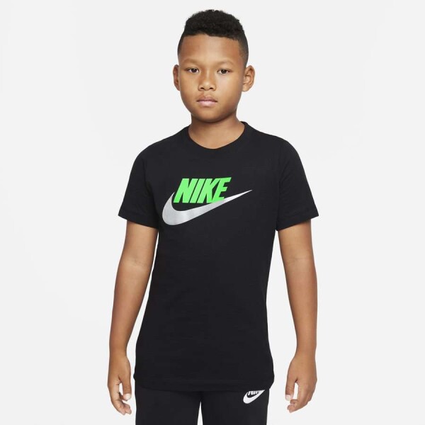 CAMISETA NIKE FUTURA ICON INFANTIL - Preto