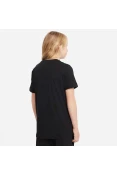 CAMISETA NIKE FUTURA ICON INFANTIL - Preto/branco