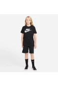 CAMISETA NIKE FUTURA ICON INFANTIL - Preto/branco