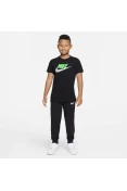 CAMISETA NIKE FUTURA ICON INFANTIL - Preto